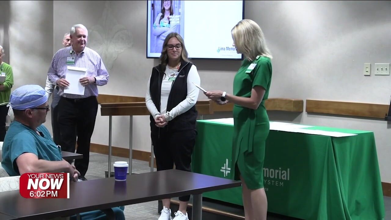 Lima Memorial associates recognized as 'Champions of Great Care' during National Hospital Week